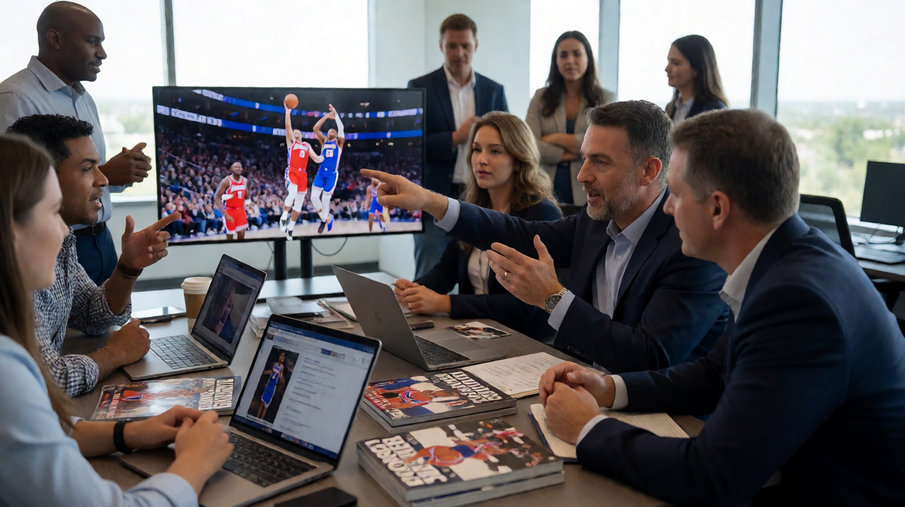 NBA篮球分析展示球员比赛中的关键投篮瞬间